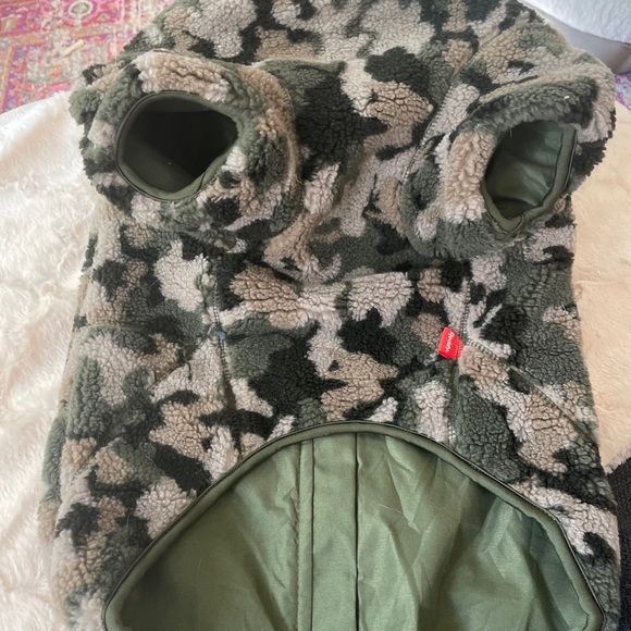 Reddy Dog Nwt Camo Fleece Dog Jacket Poshmark